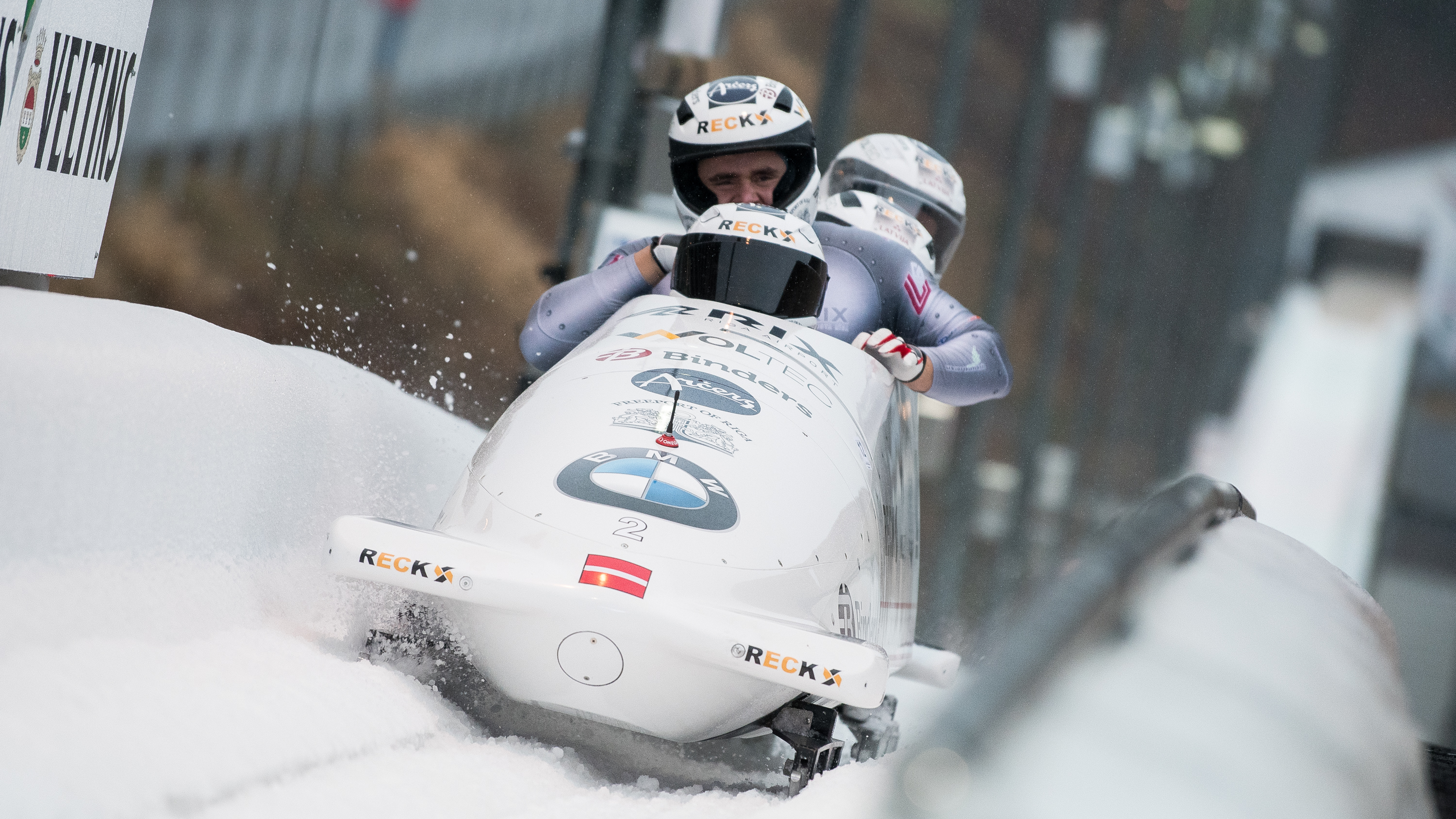 Ķibermaņa četrinieks izcīna bronzas medaļas Vinterbergā