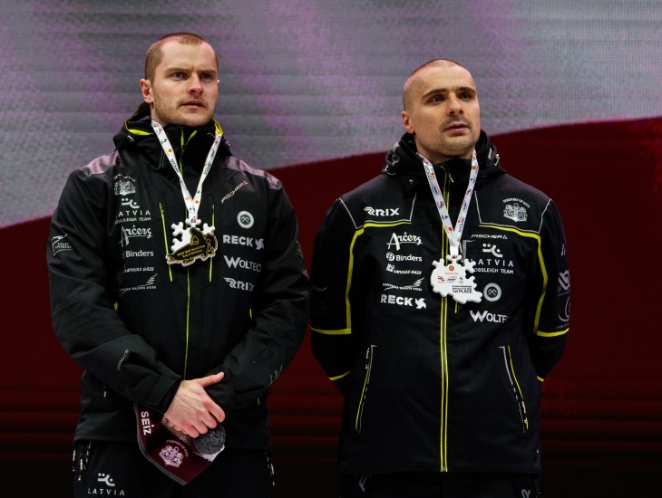 Ķibermanis ar Mikni iegūst Eiropas čempionāta zeltu, Melbārža duets uzreiz aiz pjedestāla