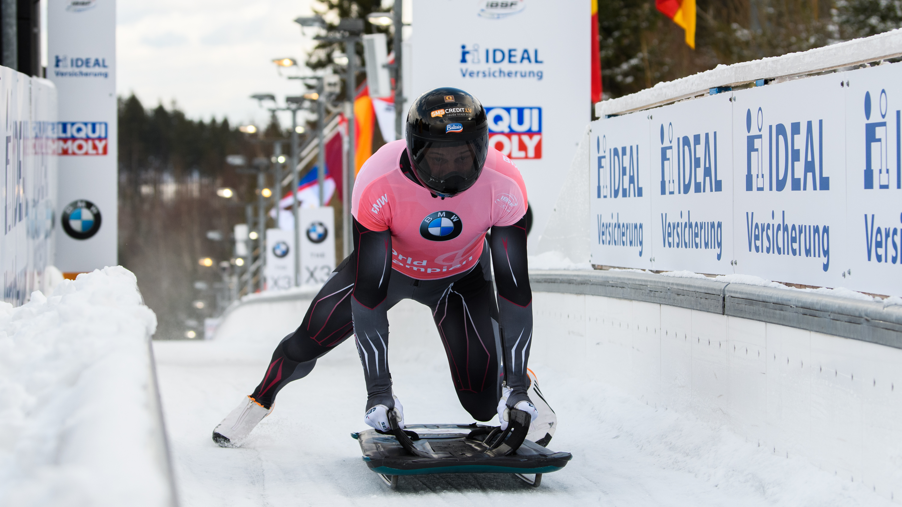 Pasaules čempionātā Martins Dukurs izcīna 4.vietu, Tomasam - 7.vieta