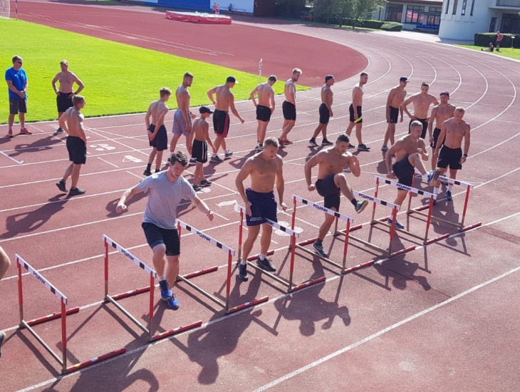 Bobslejisti Ventspilī turpina gatavošanos sezonai