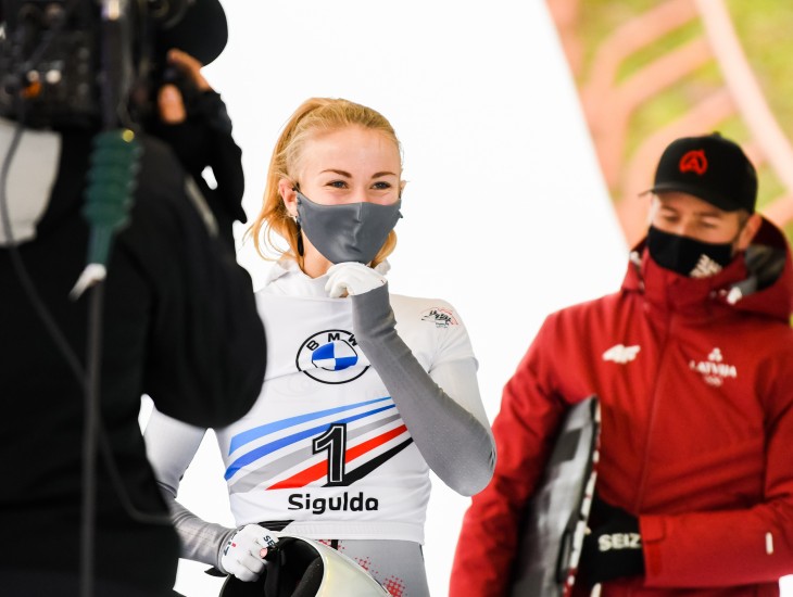 Endija Tērauda  trešajā vietā Siguldā!