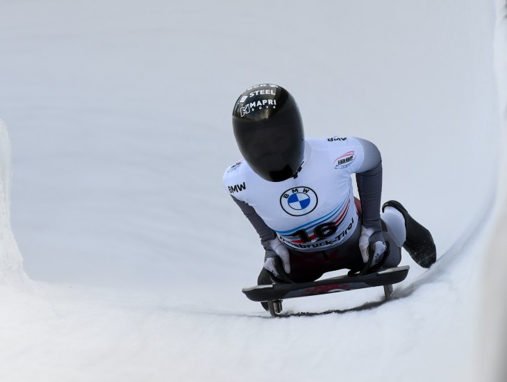 Īglsā beidzies Eiropas junioru čempionāts skeletonā, kas vienlaikus arī Eiropas kausa posms