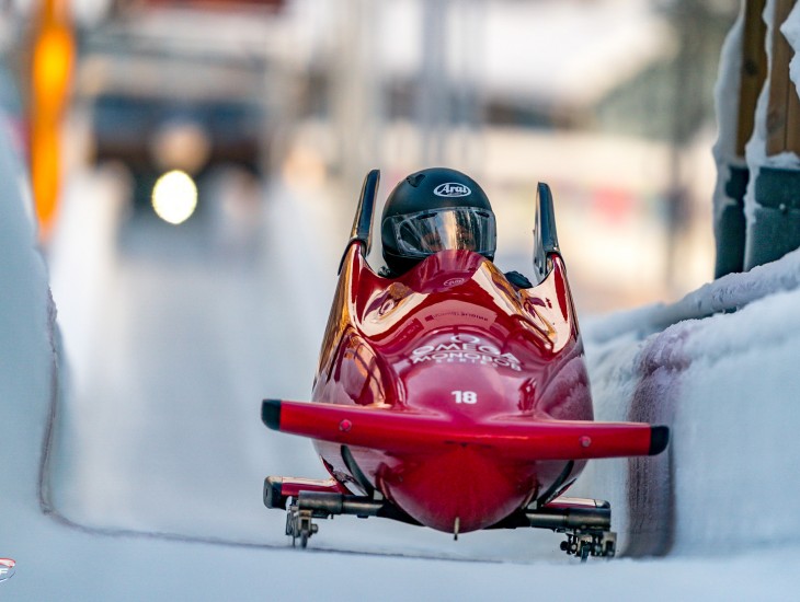 Brants sestais parabobsleja posmā Sanktmoricā, Klots desmitais