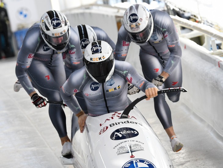 Latvija olimpiskajā sezonā Pasaules kausā varēs startēt ar trim bobsleja ekipāžām