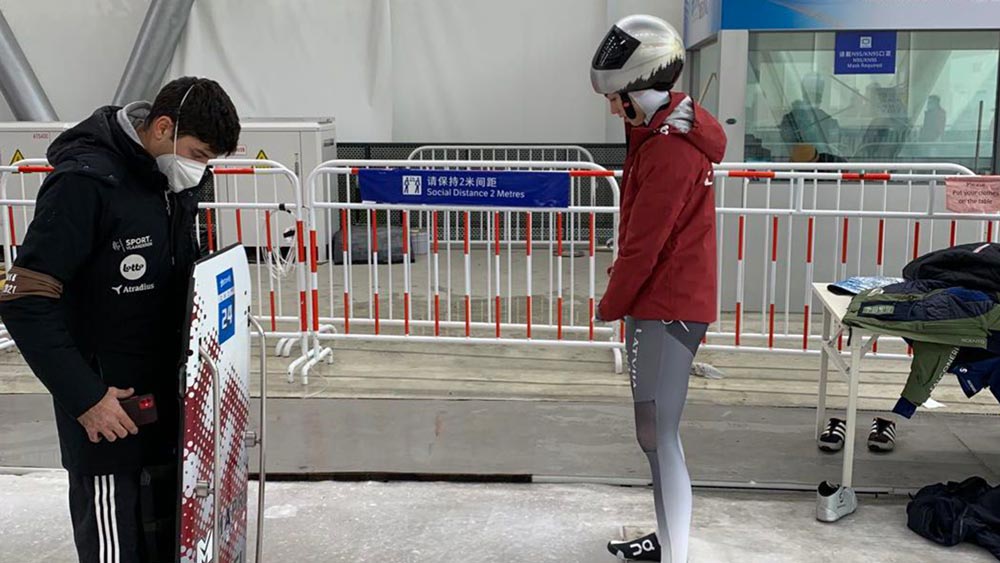 Skeletoniste Tērauda sezonas atklāšanas sacensībās izcīna 9.vietu