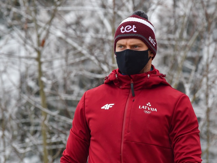 Bobsleja stūmējs Matīss Miknis guvis traumu