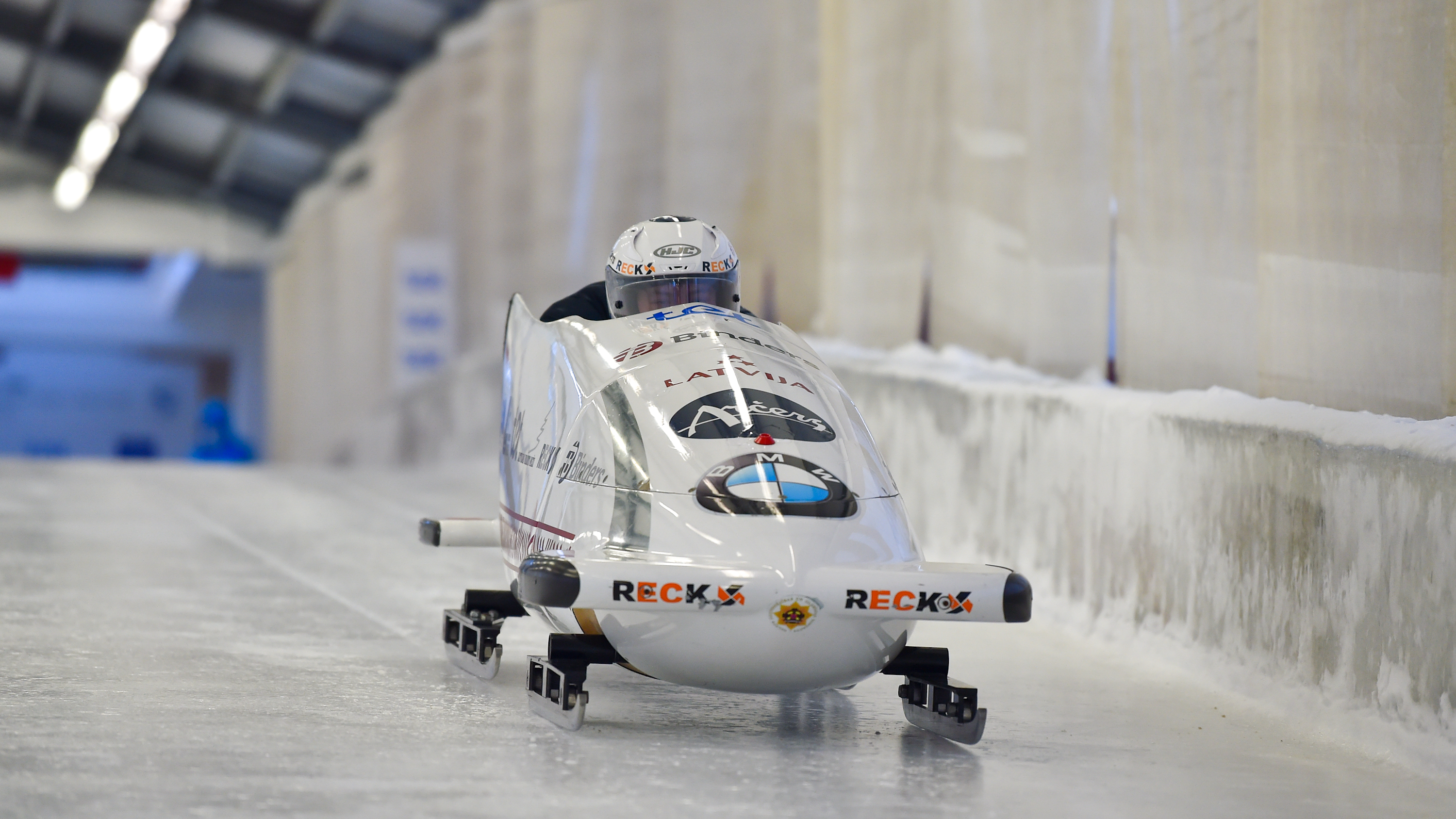 Bobslejisti Kalenda / Kirejevs 6.vietā Eiropas junioru čempionātā U23 klasē