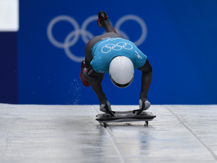 Ejot puslaikā, Martinam 0,16 sekundes līdz bronzai, Tomass - astotais