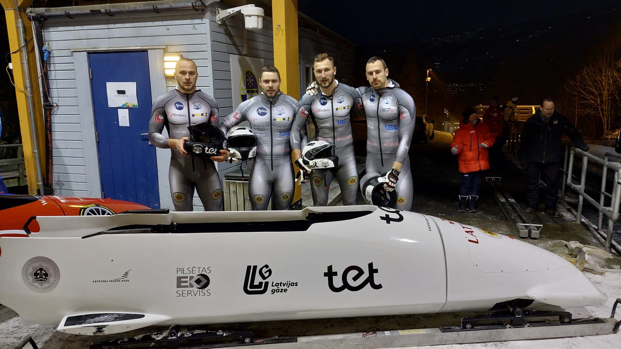 Cipuļa četrinieks izcīna vēl vienu medaļu Altenbergā notiekošajā EK posmā