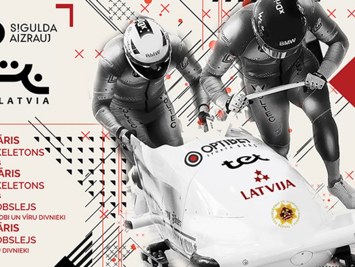 Šomēnes Siguldā notiks Eiropas kausa posms bobslejā un skeletonā