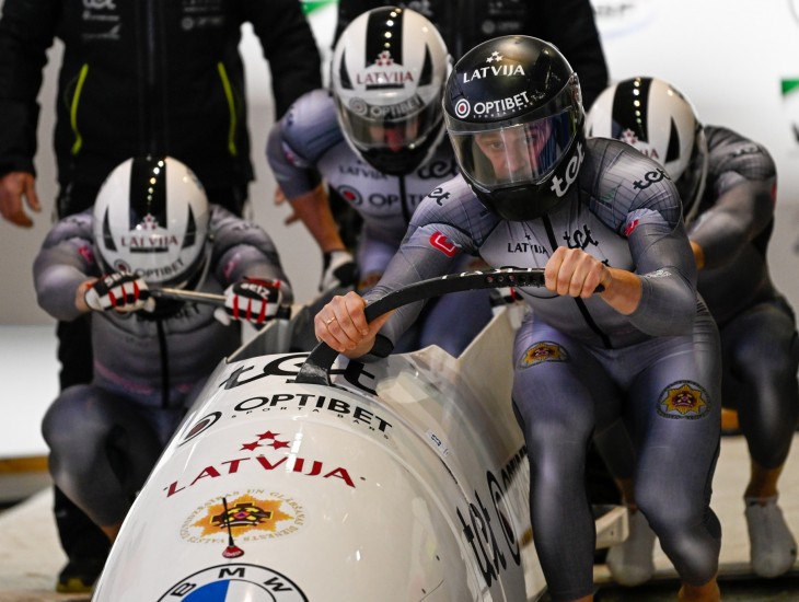 Cipuļa četrinieks izcīna sesto vietu Altenbergā, Kalendas kvartetam devītā vieta