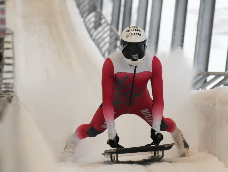 Skeletona akadēmijas audzēkņi EK Siguldā ieņem vietas otrajā desmitā