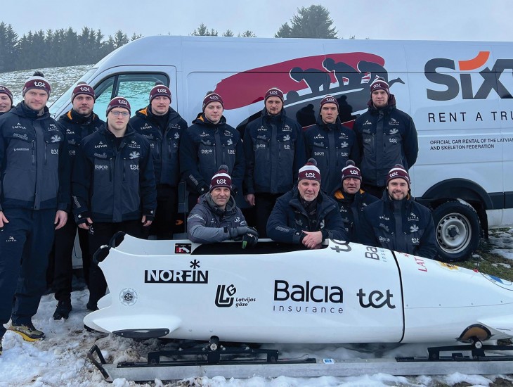 Šonedēļ Cipuļa un Kalendas ekipāžas Insbrukā, bet Klots un Grantiņš – Siguldā