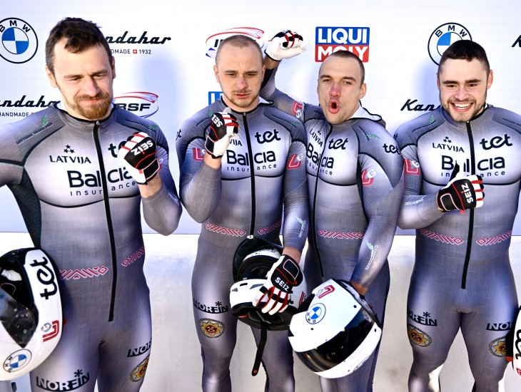 Emīla Cipuļa komanda izcīna bronzas godalgu Pasaules kausa posmā Sanktmoricā