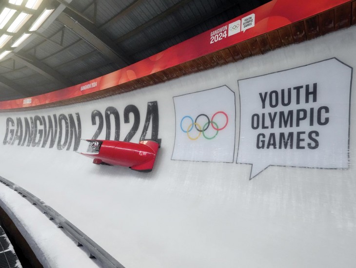 Latvijas monobobslejistēm nedaudz pietrūkst līdz Jaunatnes Ziemas olimpisko spēļu medaļām