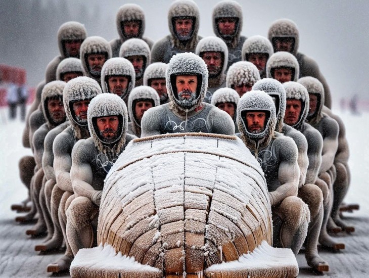 Liepājas teātrī radīts iestudējums "Latviešu raķetes" par Latvijas bobsleja pirmsākumiem