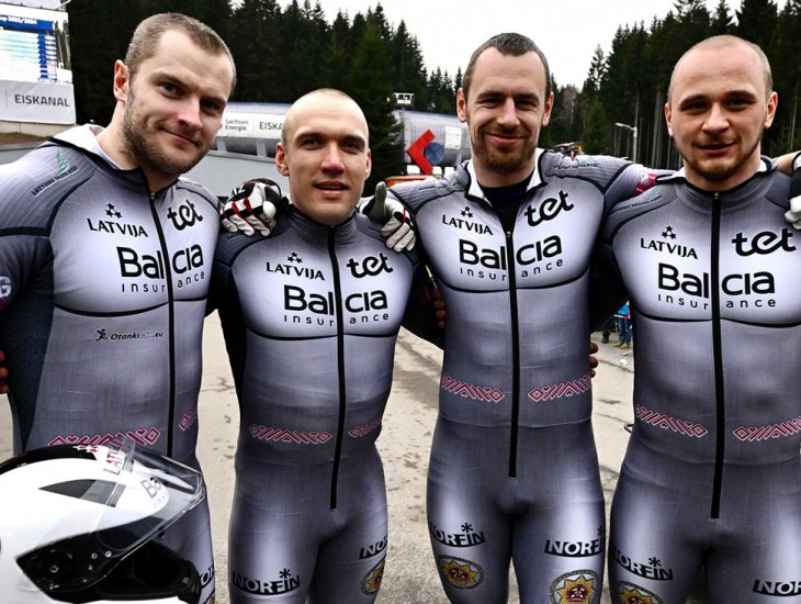 Cipuļa četrinieks uzvar Pasaules kausa izcīņas posmā Altenbergā!