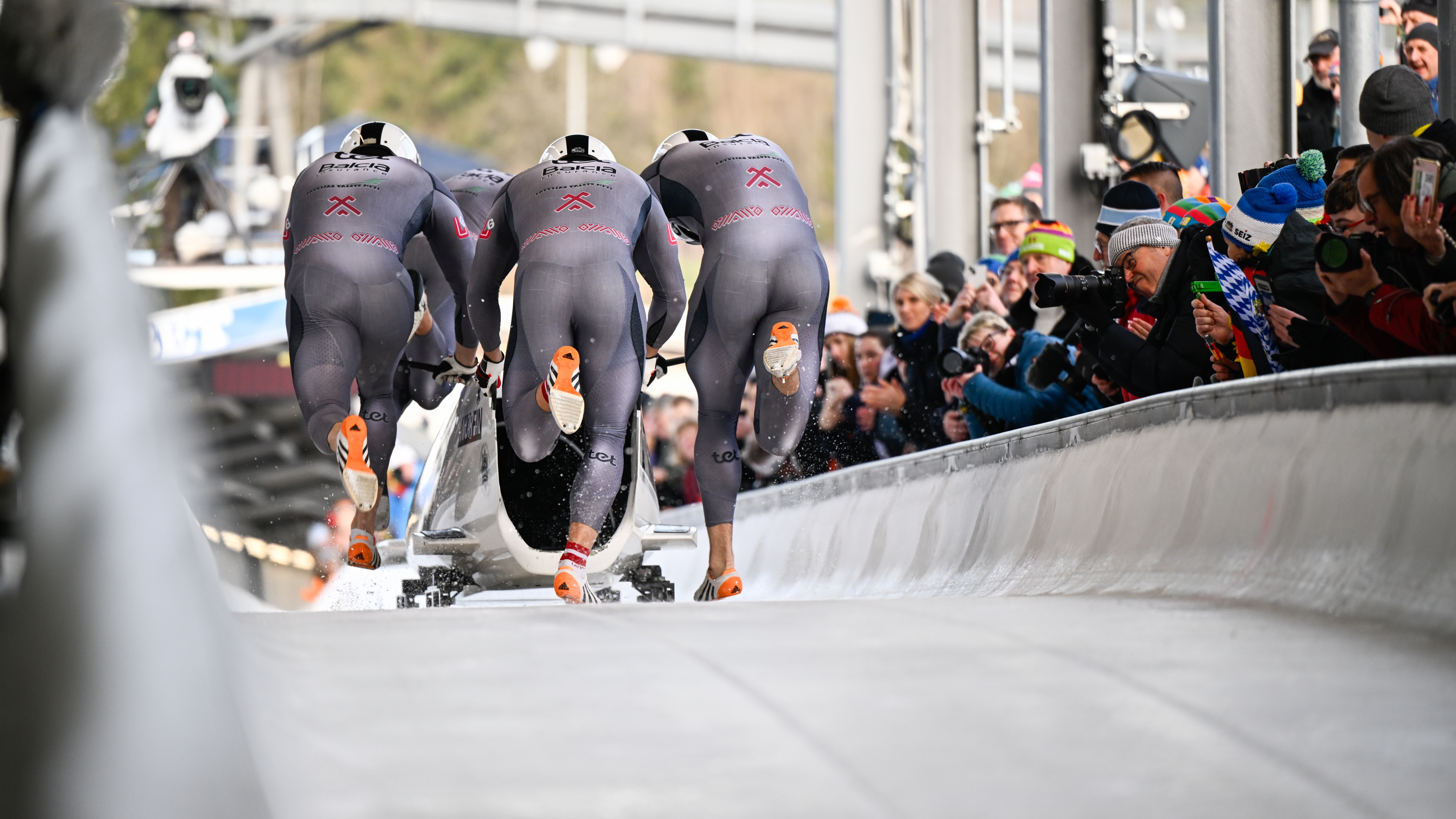 Latvijas bobslejisti aicina jaunos talantus piedalīties atlasē