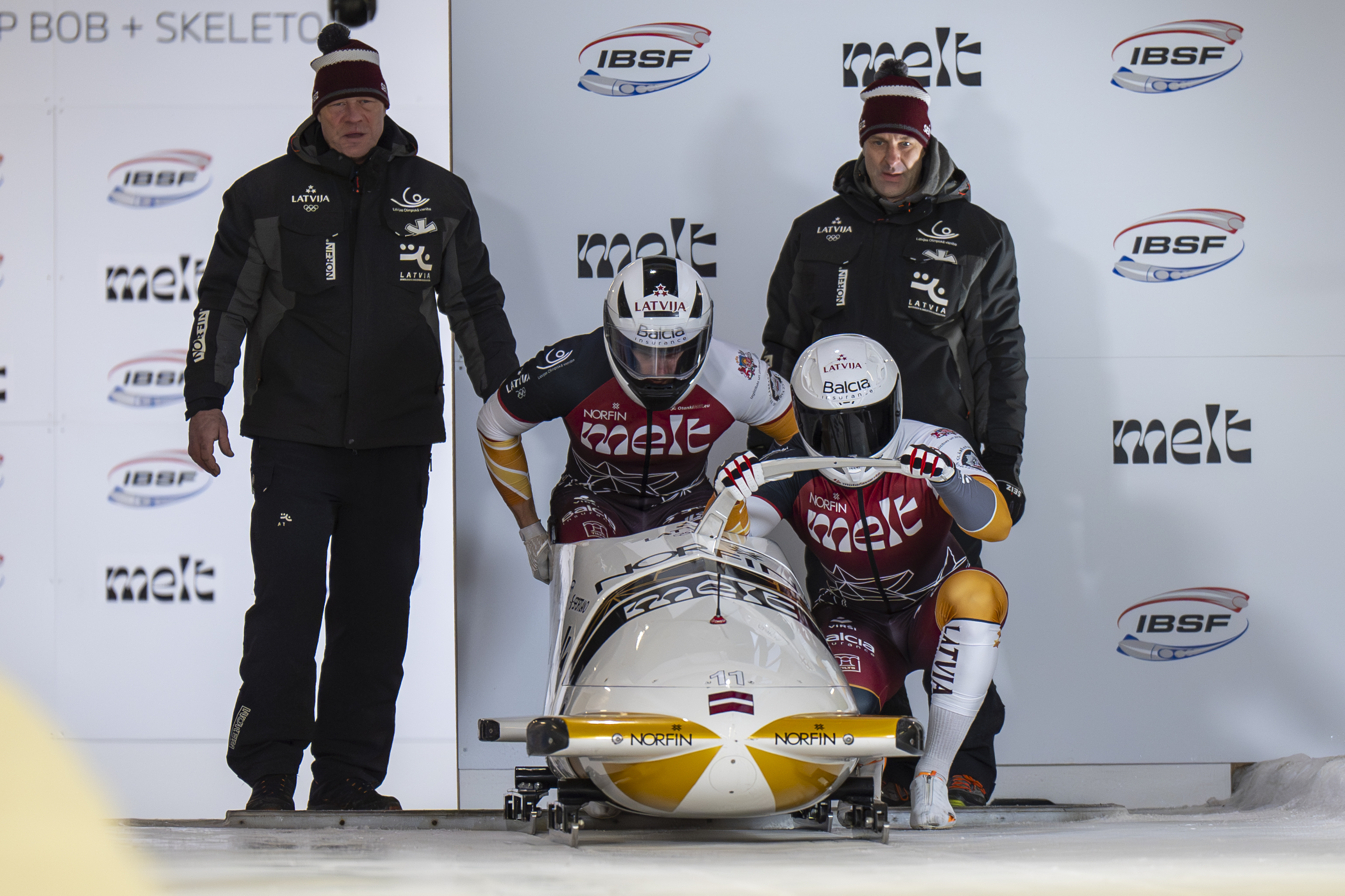 Kalenda / Miknis ieņem 14.vietu Sanktmoricas posmā