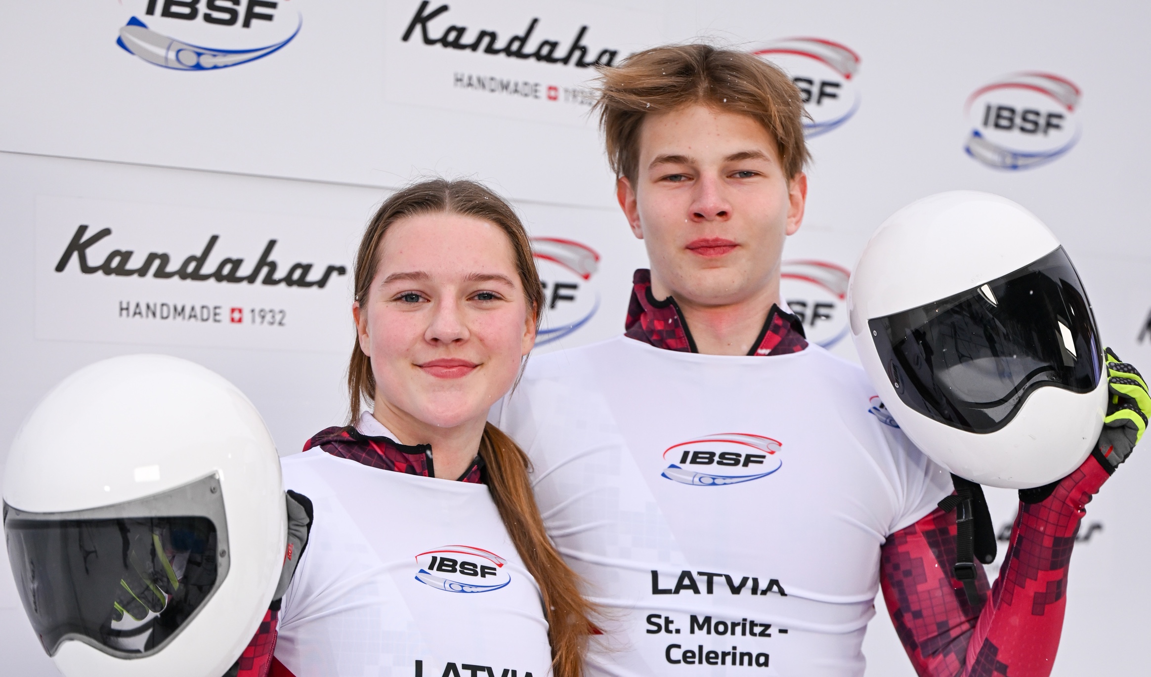 Pasaules junioru čempionātā jaukto pāru stafetē Latvijas skeletonisti izcīna 5.vietu