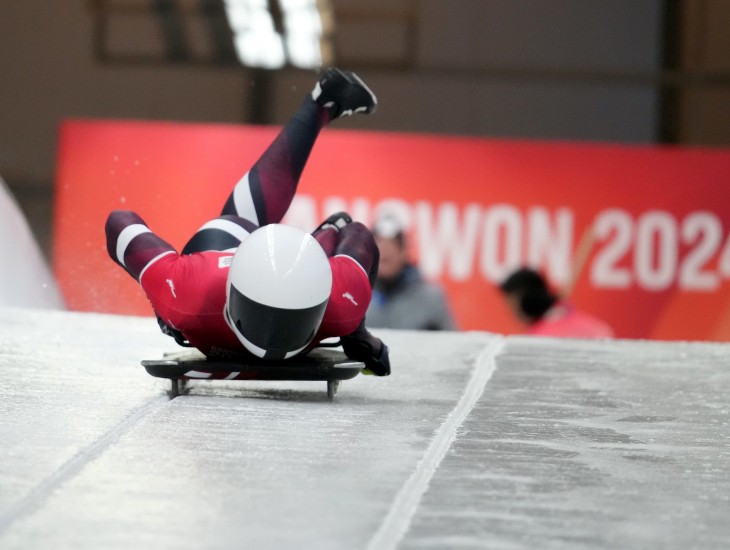 Skeletonists Indriksons kļūst par Pasaules vicečempionu junioriem U-20 klasē