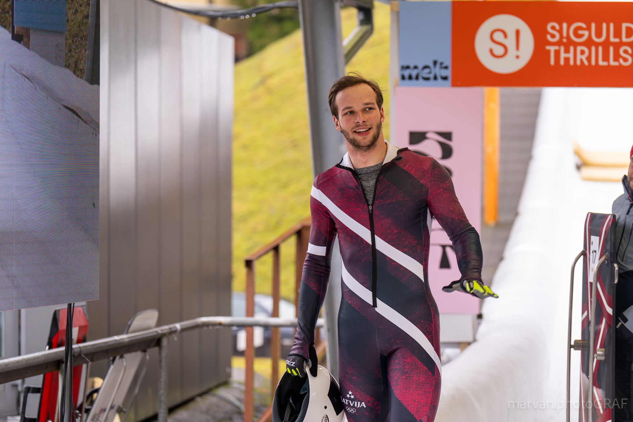 Latviešu skeletonistiem pirmās divas vietas Eiropas Junioru čempionātā