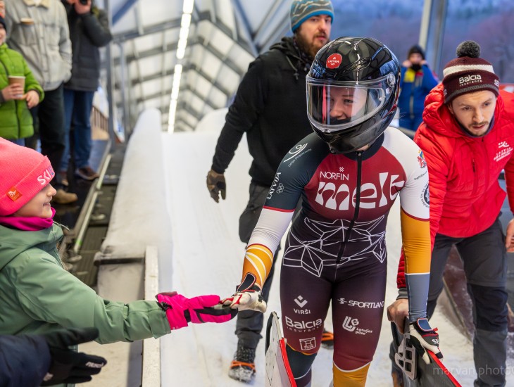 Amēlija Kotāne sezonu sāk Ziemeļamerikā ar 8.vietu monobobslejā
