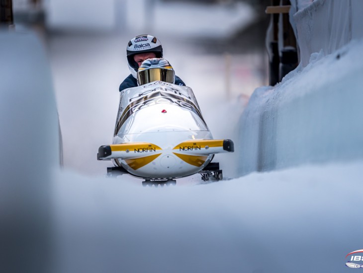 Sestdien 14:00 bobsleja divniekos Latvija piedalīsies ar divām ekipāžām
