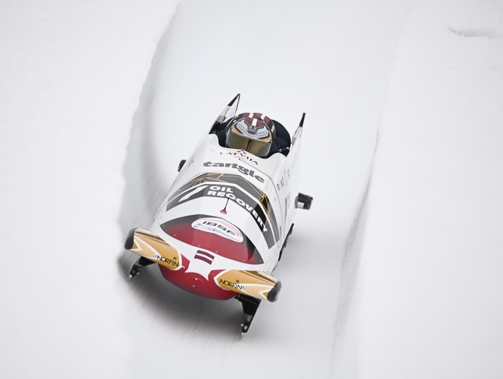 Sestdien bobslejisti cīnīsies par Eiropas čempionu titulu divniekos