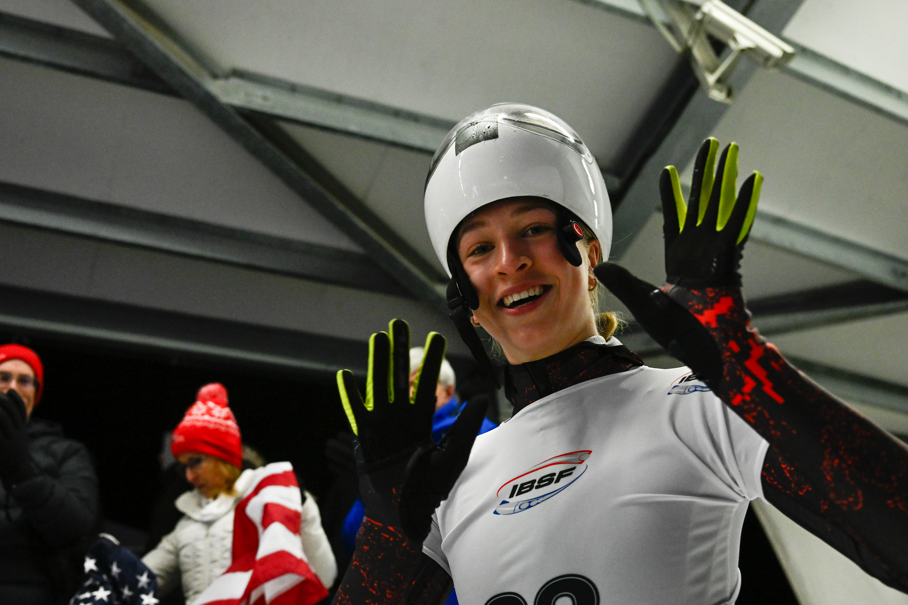 Andžāne uzvar Eiropas kausa posmā un kļūst par Eiropas junioru čempioni skeletonā!