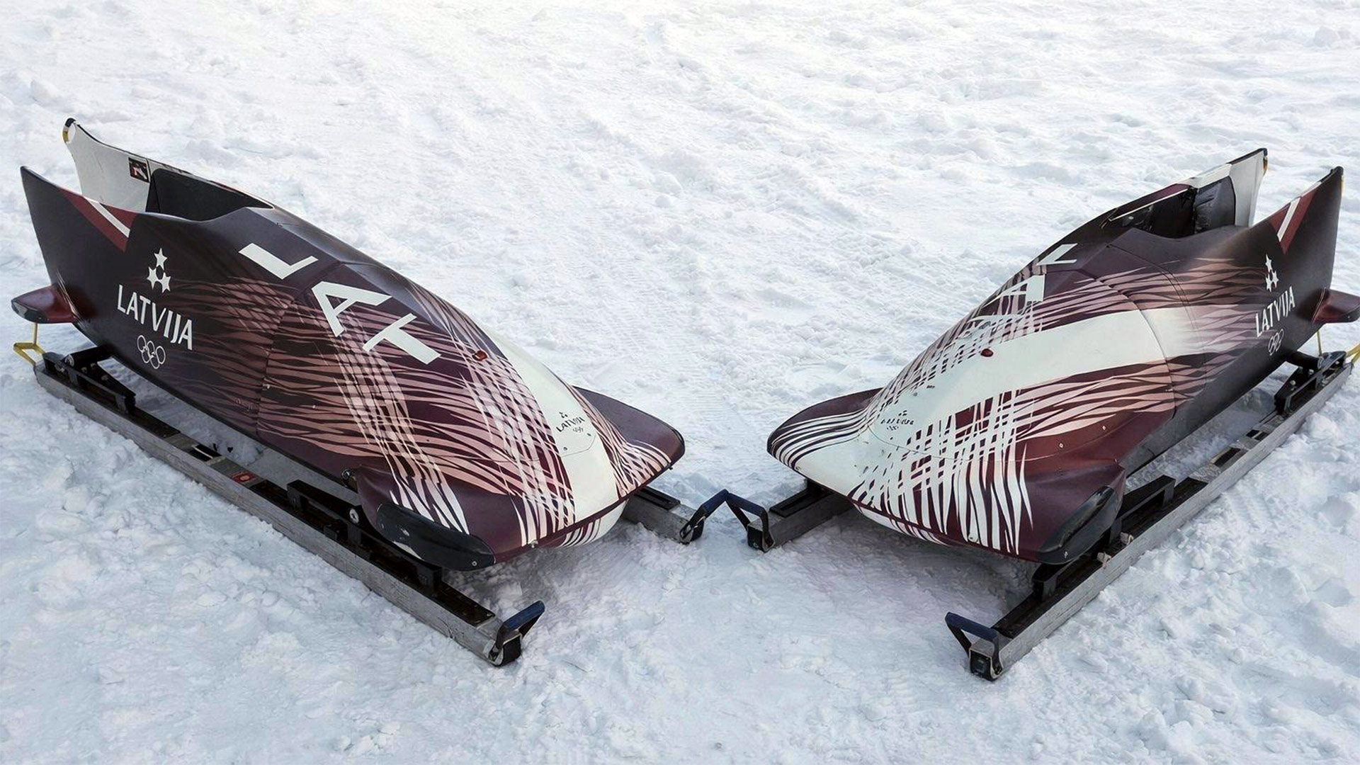 Līdzjutēji devuši vārdus Latvijas bobsleja kamanām